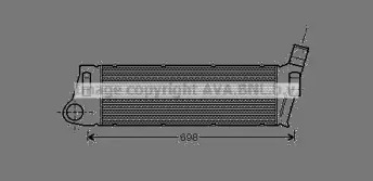 AVA QUALITY COOLING rta4316 -  Интеркулер